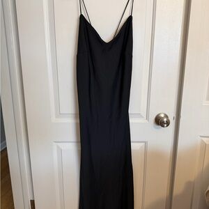 Fabletics Black Backless Dress